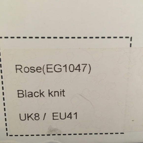 🔥 EGO BLACK KNIT LEG-HUGGING BOOT🔥 - Picture 4 of 4